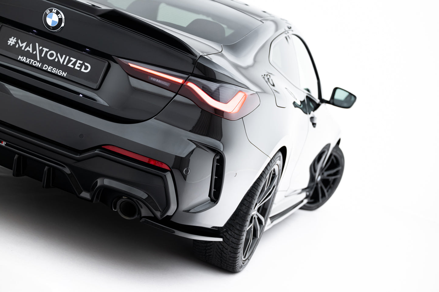 Rear side splitters v.7 bmw 4 m-pack g22 / g23 / g22 facelift / g23 facelift