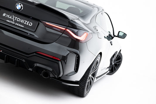 Rear side splitters v.7 bmw 4 m-pack g22 / g23 / g22 facelift / g23 facelift