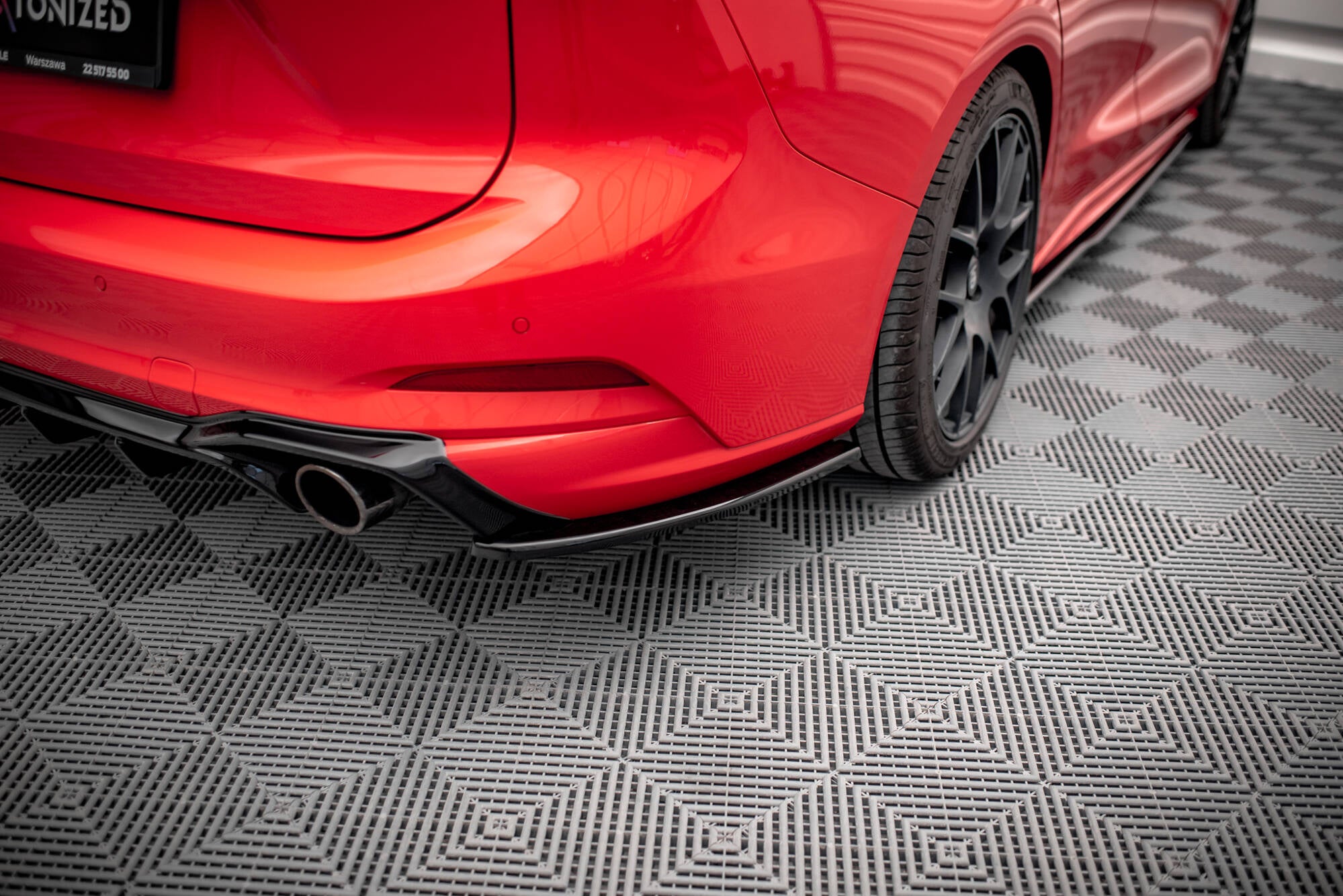 Rear side splitters v.7 ford focus estate st mk4