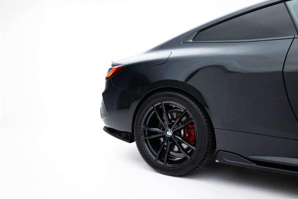 Takapuskurin splitterit v.8 bmw 4 m-pakkaus g22 / g23 / g22 facelift / g23 facelift
