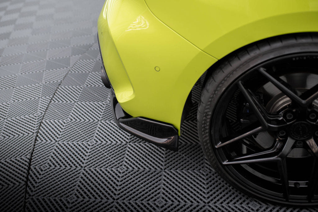 Rear side splitters v.8 (for rear valance v.1) bmw 1 m-pack / m135i f40