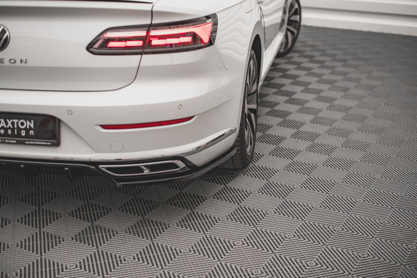 Rear side splitters volkswagen arteon r-line facelift