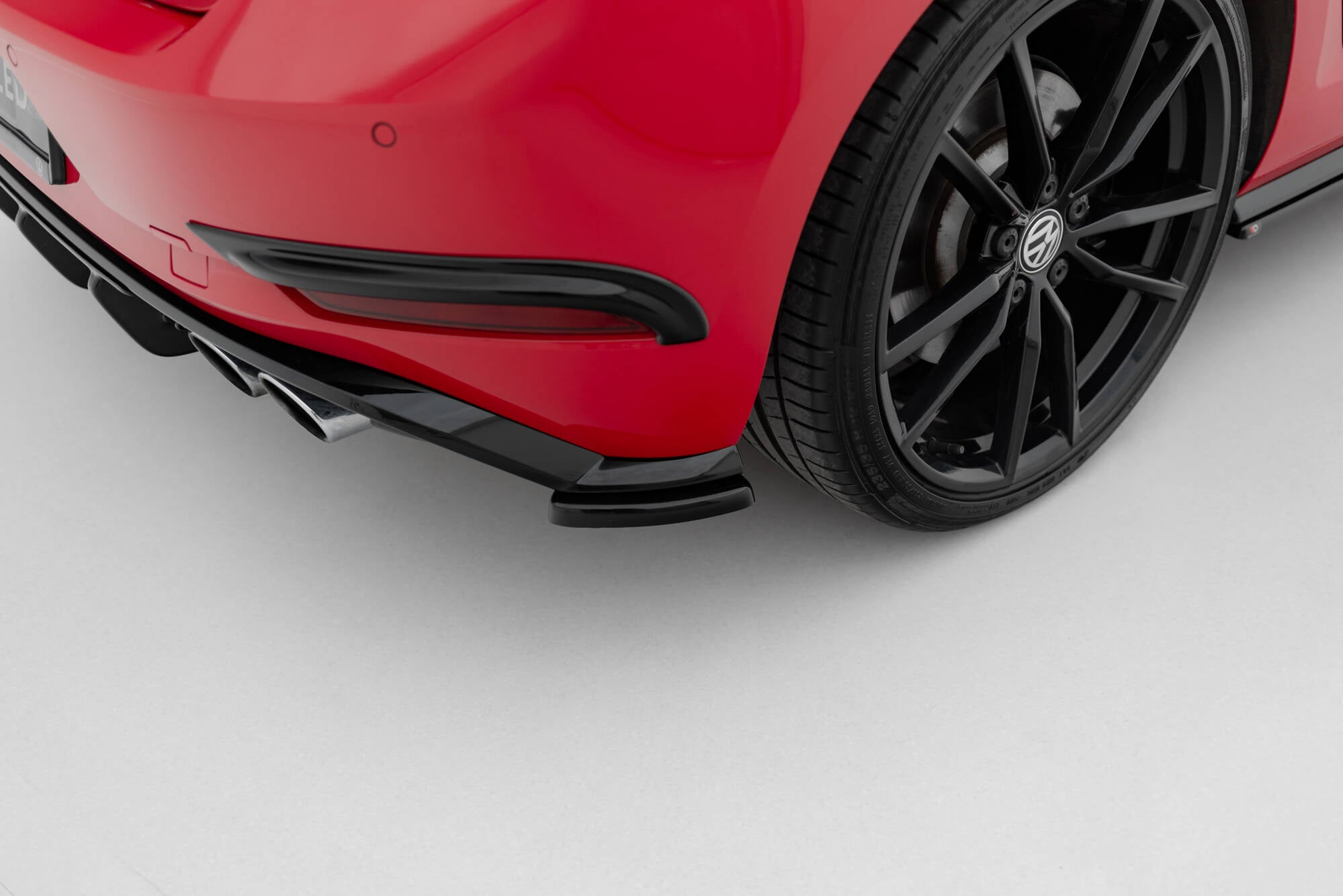 Takasivusplitteri Volkswagen Golf Hatchback R / R-Line mk7 facelift