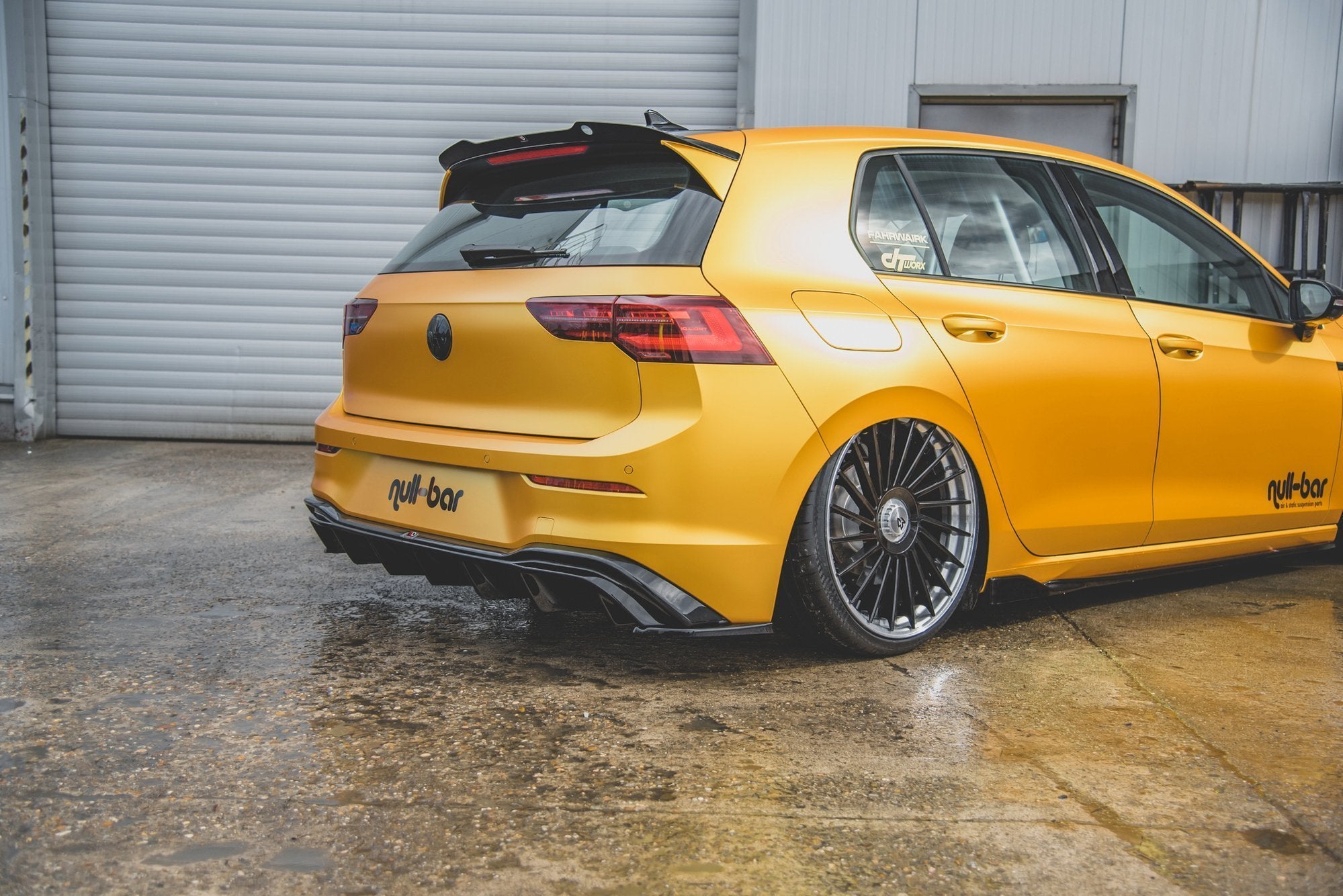Bagsiden Splitters Volkswagen Golf Mk8