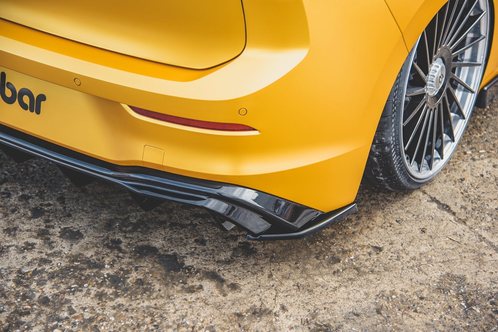 Bagsiden Splitters Volkswagen Golf Mk8