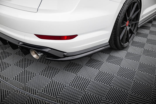 Rear side splitters volkswagen jetta gli mk7