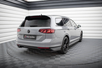 Rear side splitters volkswagen passat r-line b8 facelift