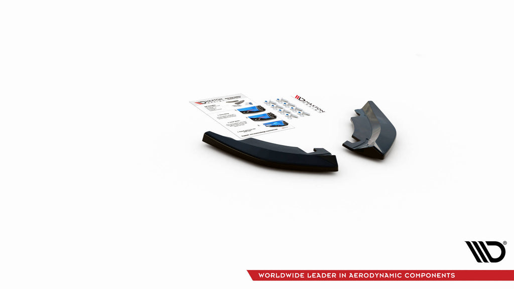 Rear side splitters volkswagen t-roc mk1