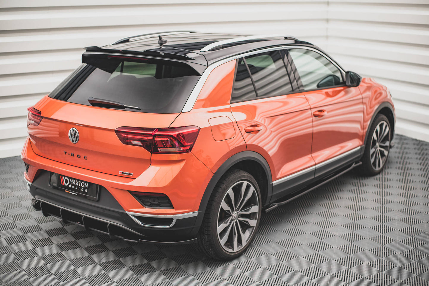 Rear side splitters volkswagen t-roc mk1