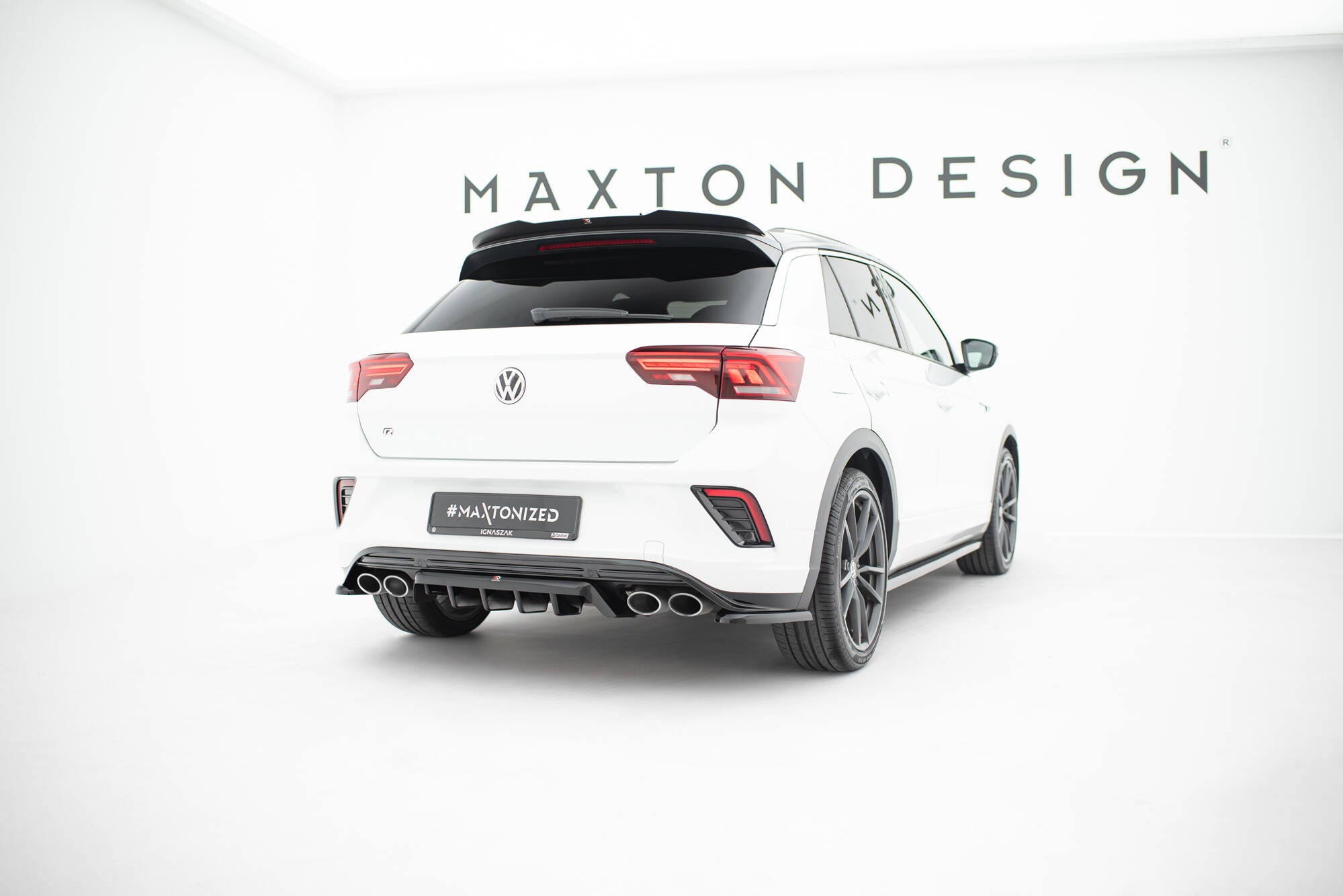 Takapuolen jakajat Volkswagen T-ROC R MK1
