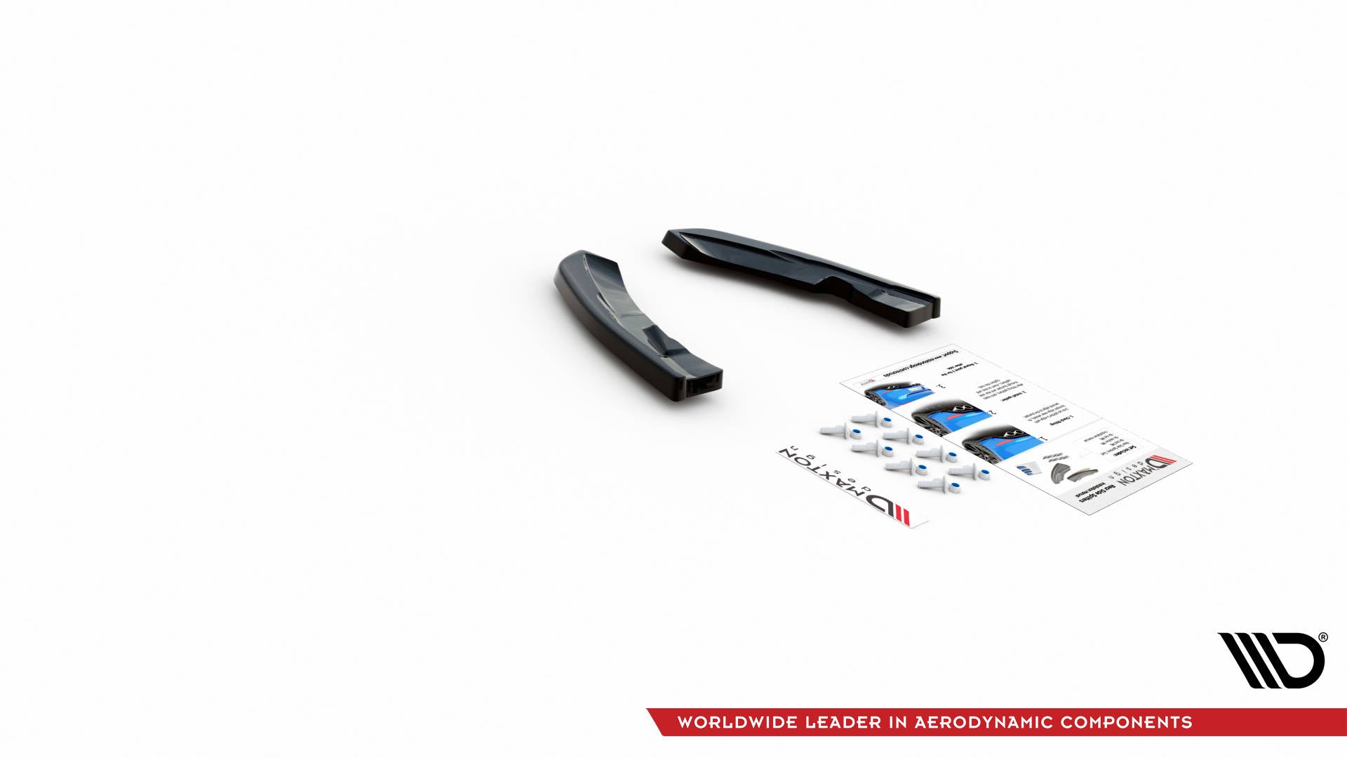 Takapuolen jakajat Volkswagen Tiguan R Mk2 FaceLift