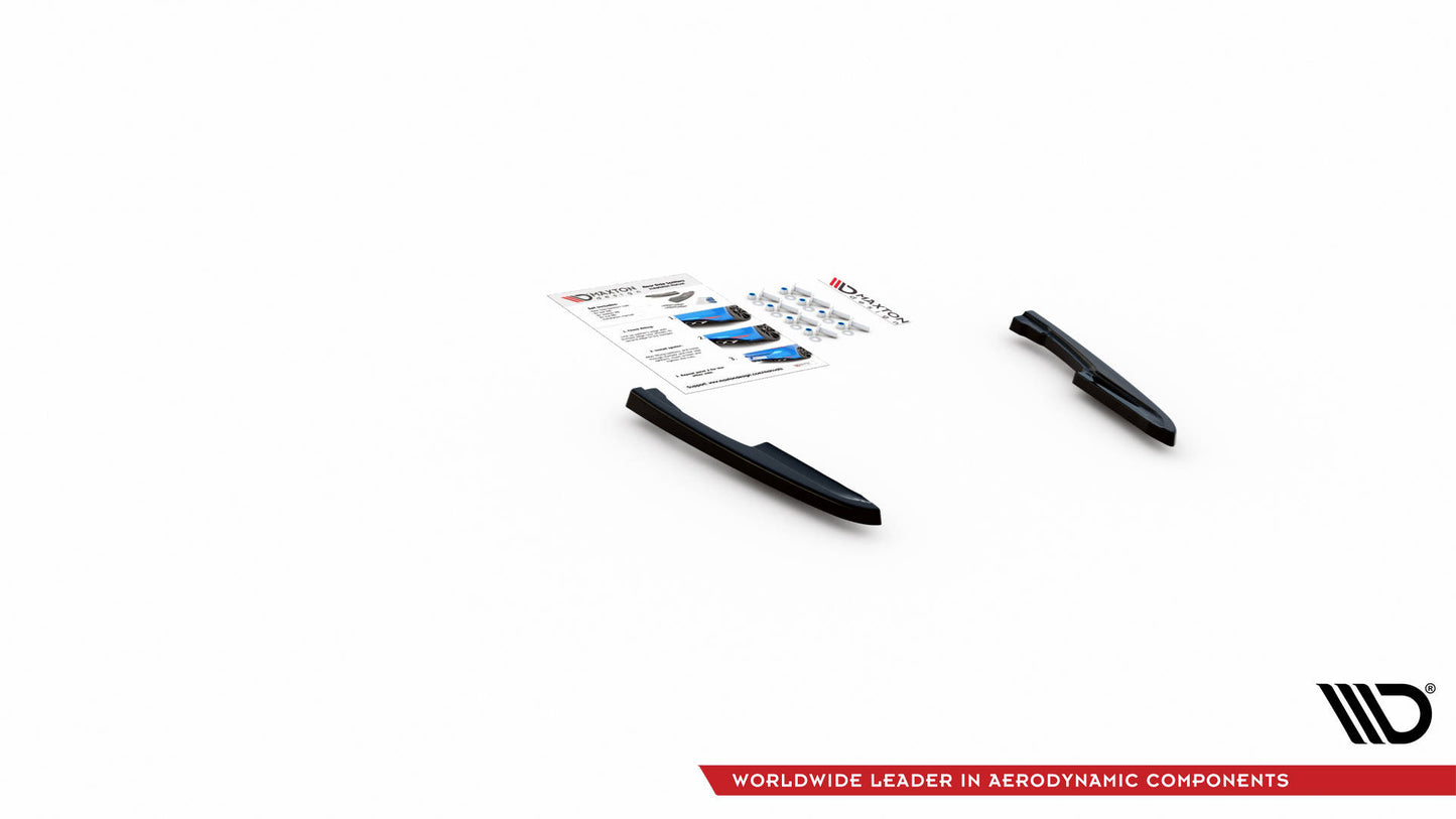 Rear side splitters volkswagen touareg r-line mk3