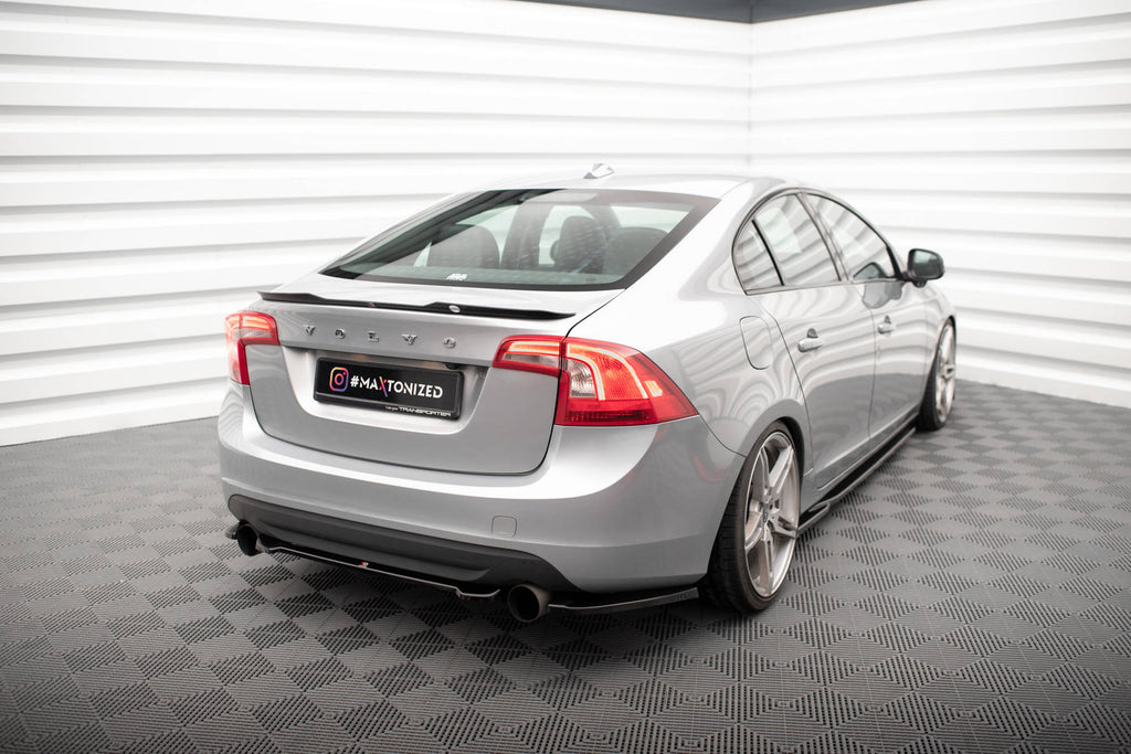 Rear side splitters volvo s60 r-design mk2