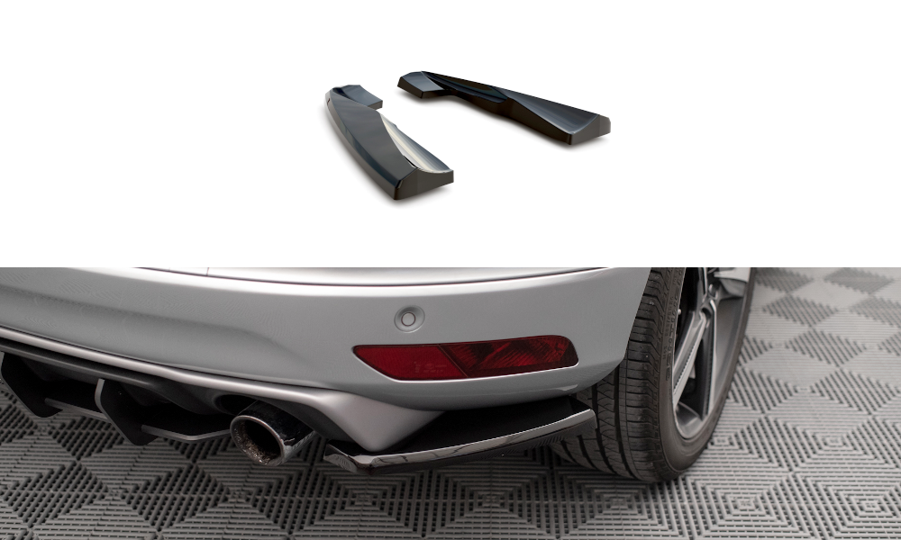 Rear side splitters Volvo XC60 R-Design MK1 Facelift