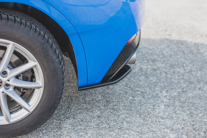 Rear side splitters for bmw x2 f39 m-pack