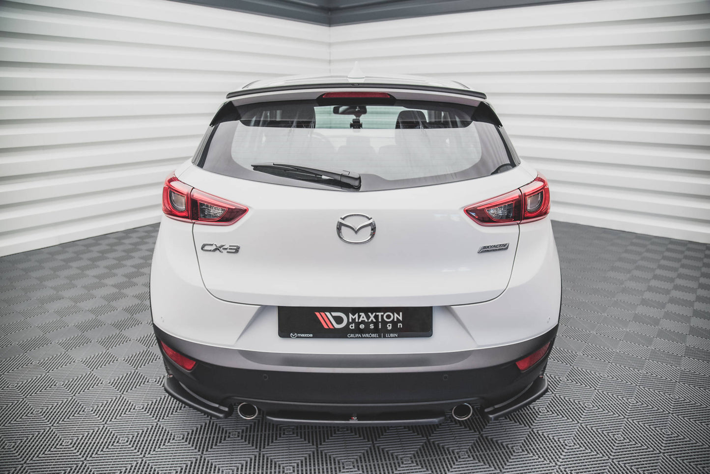 Rear side splitters for mazda cx-3