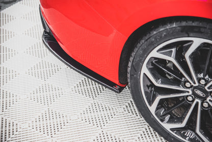 Rear side splitters for v.3 (for rear valance v.1) ford focus st-line estate mk4