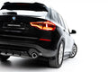 Rear side splitters suitable for bmw x3 g01
