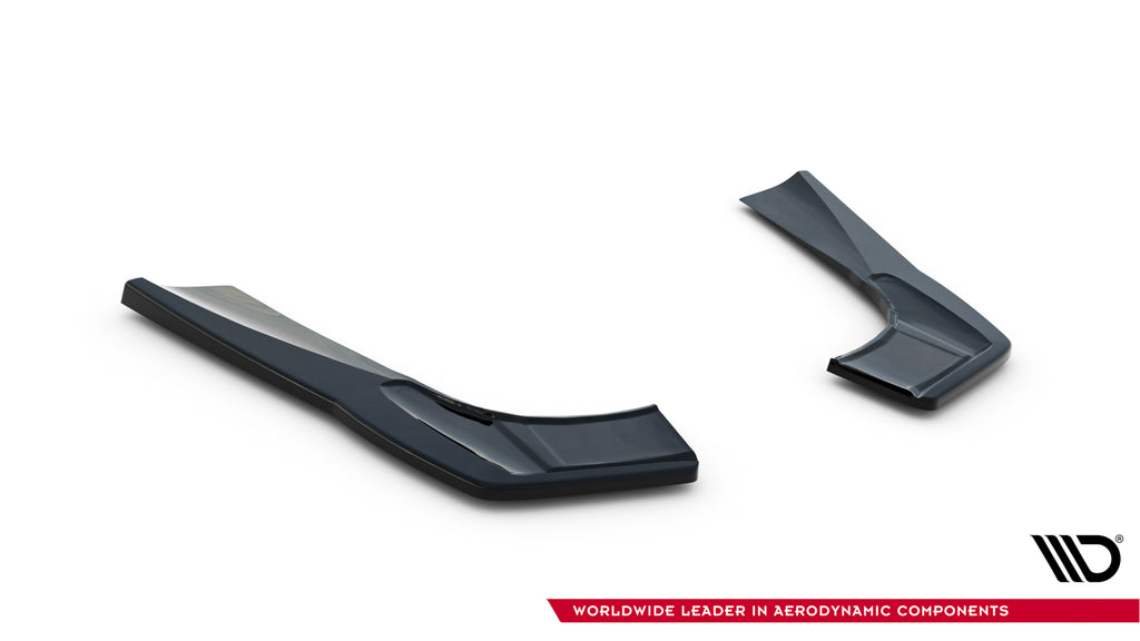 Rear side splitters suitable for mercedes-amg cla 45 aero c118 facelift