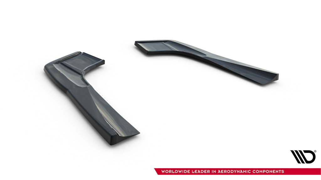 Rear side splitters suitable for mercedes-amg cla 45 aero c118 facelift