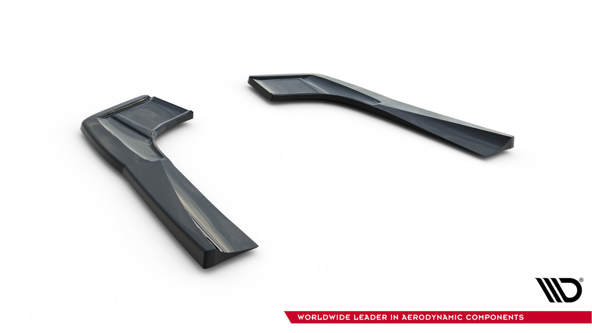 Rear side splitters suitable for mercedes-amg cla 45 aero c118 facelift