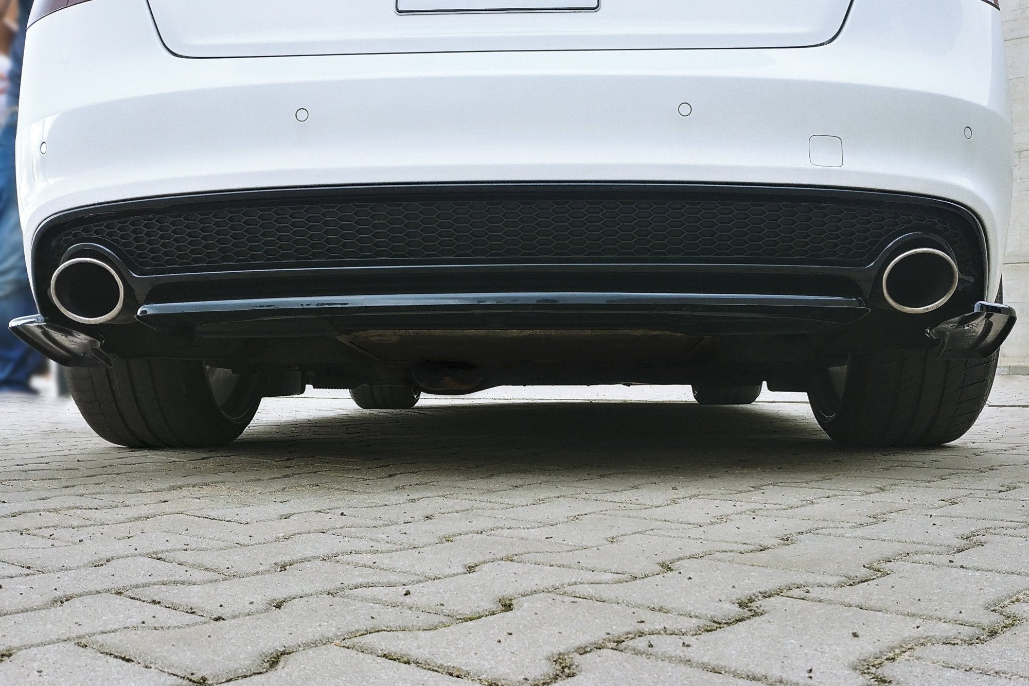 Rear splitter audi a5 s-line facelift (without vertical bars)