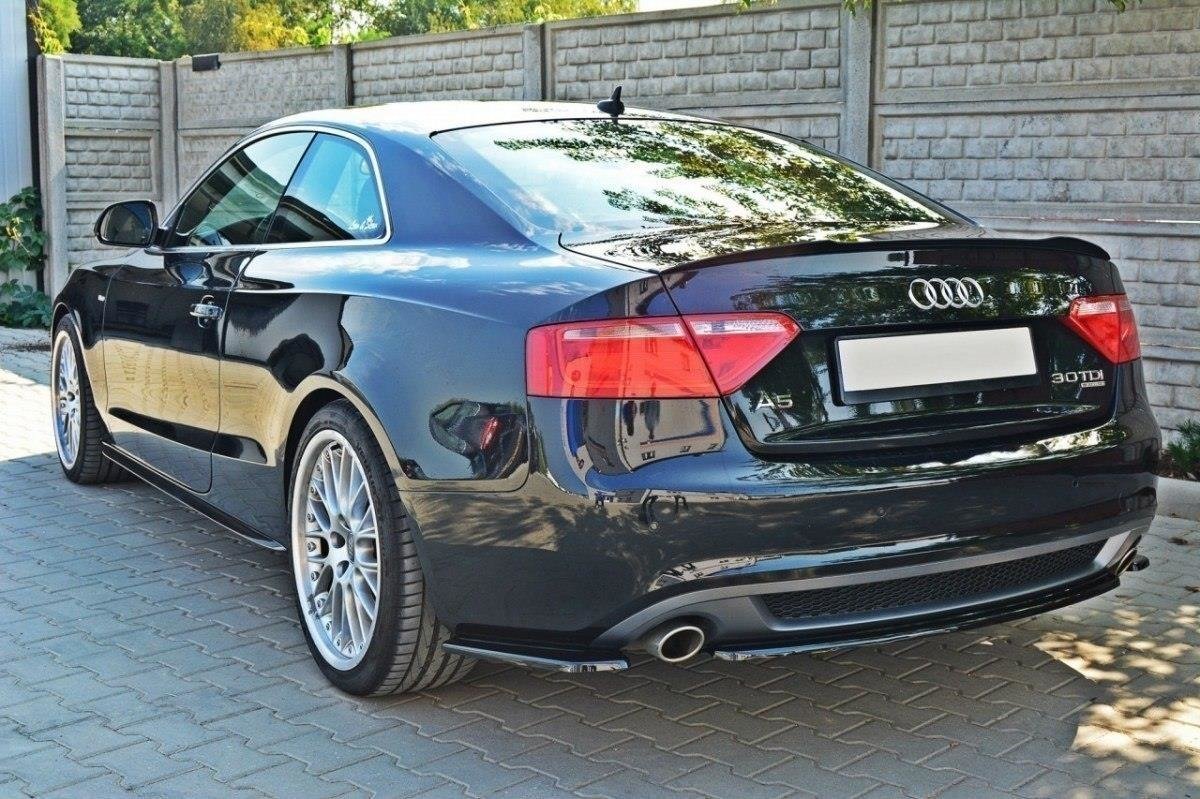 Rear splitter audi a5 s-line (without a vertical bar)
