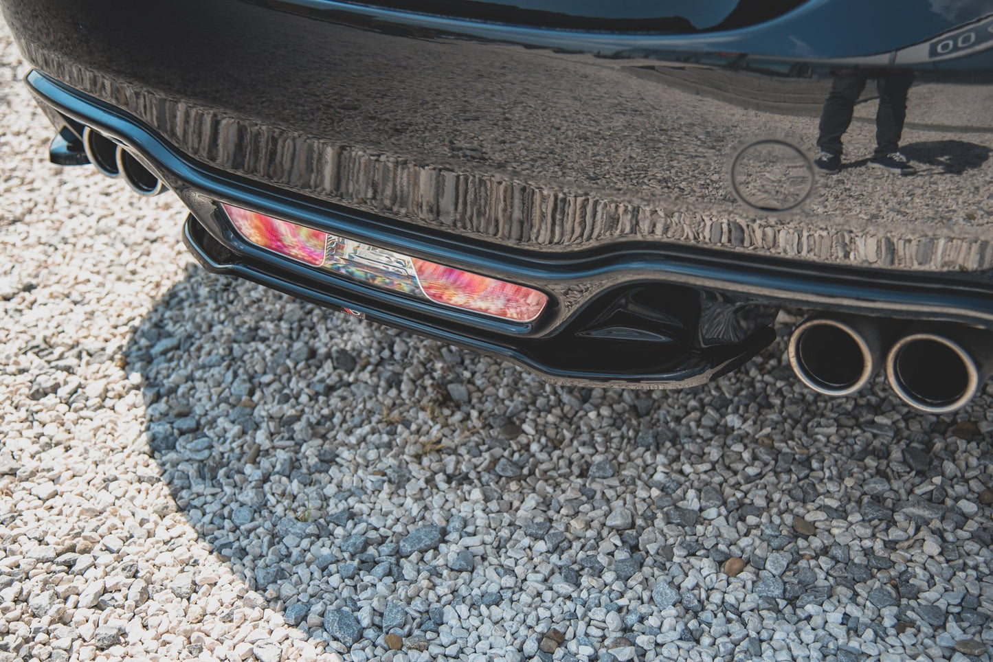 Rear splitter abarth 124 spider