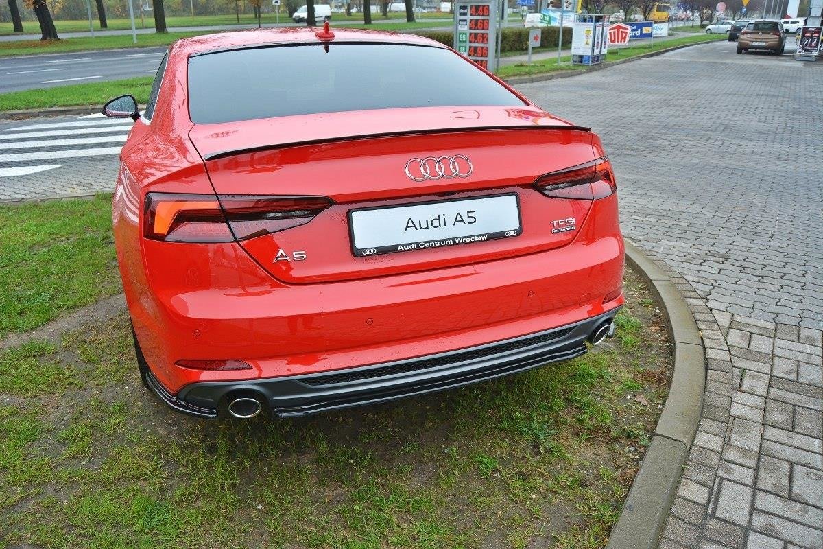 Rear splitter audi a5 f5 s-line (without vertical bars)