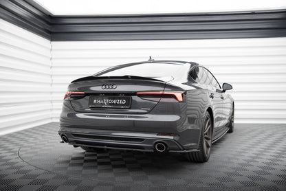 Rear splitter Audi A5 S-line F5 Coupe / Sportback (With Vertical Bars)