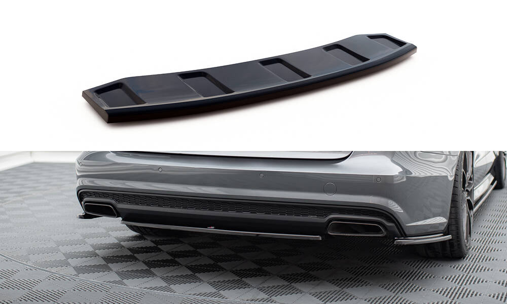 Rear splitter audi a6 / a6 c7 s-line/ s6 c7 facelift