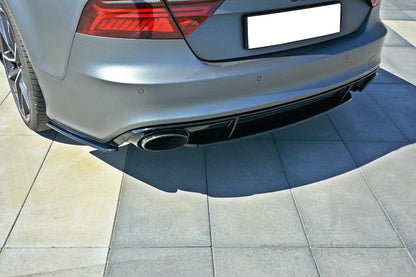 Rear splitter audi rs7 c7
