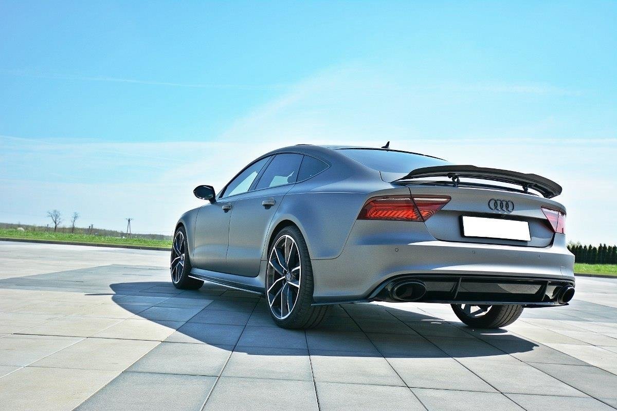 Rear splitter audi rs7 c7