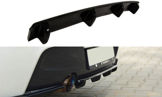 Rear splitter bmw 1 f20/f21 m-power (with vertical bars)