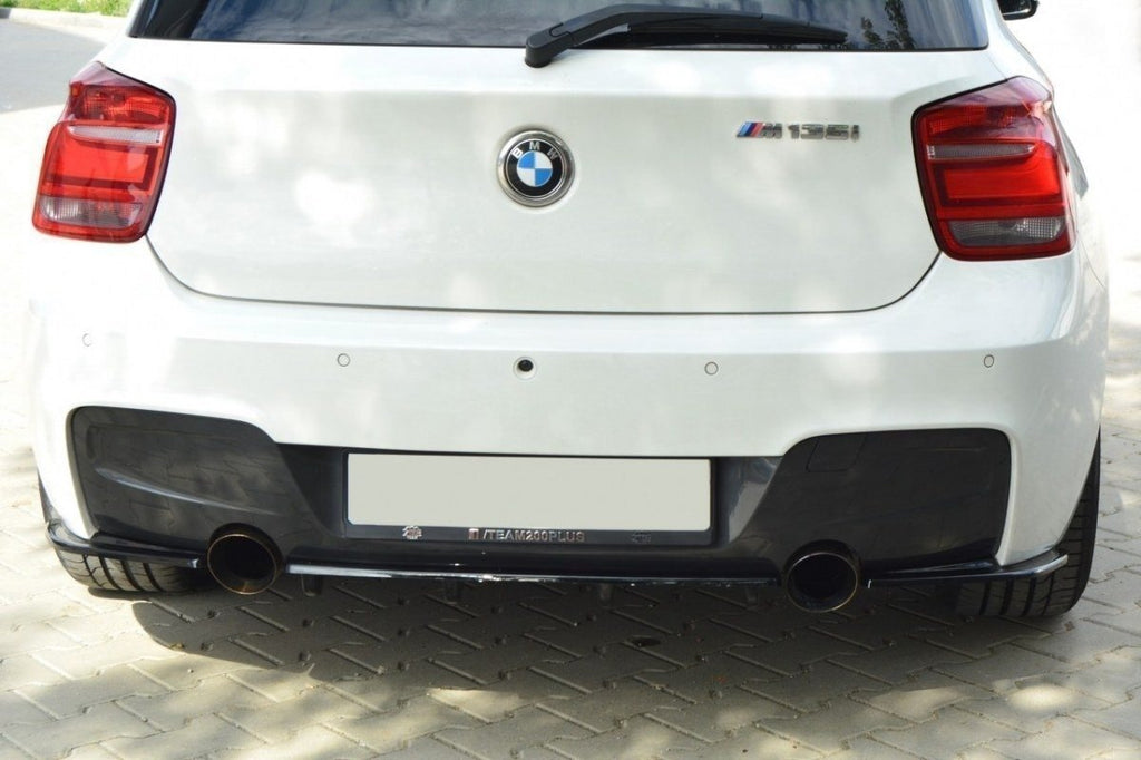 Rear splitter bmw 1 f20/f21 m-power (with vertical bars)