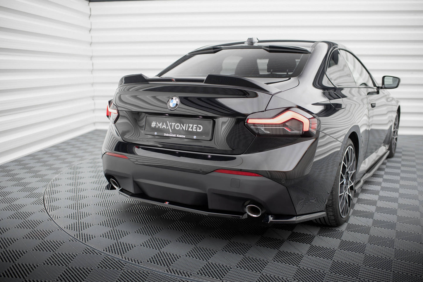 Rear splitter bmw 2 coupe g42