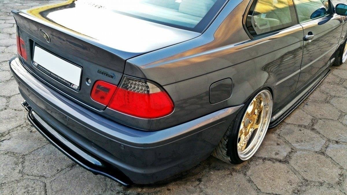 Rear splitter bmw 3 e46 mpack coupe (without vertical bars)