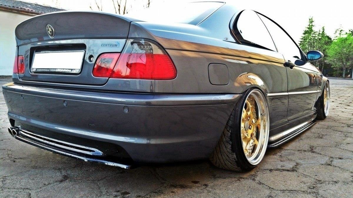 Takaosaston BMW 3 E46 MPACK Coupe (ilman pystysuoria tankoja)