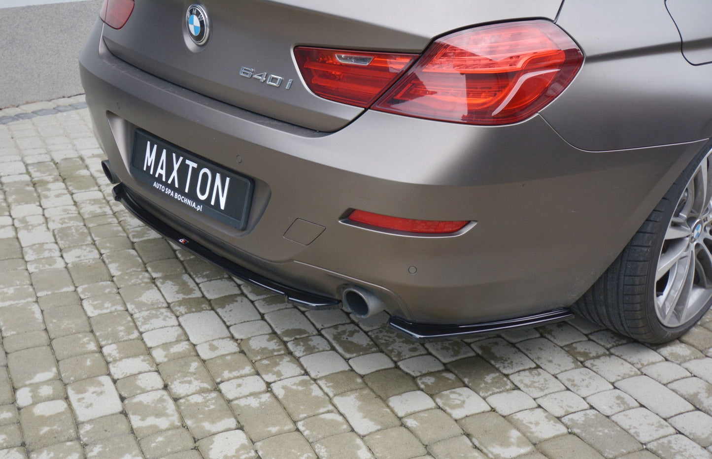 Rear splitter bmw 6 gran coupé