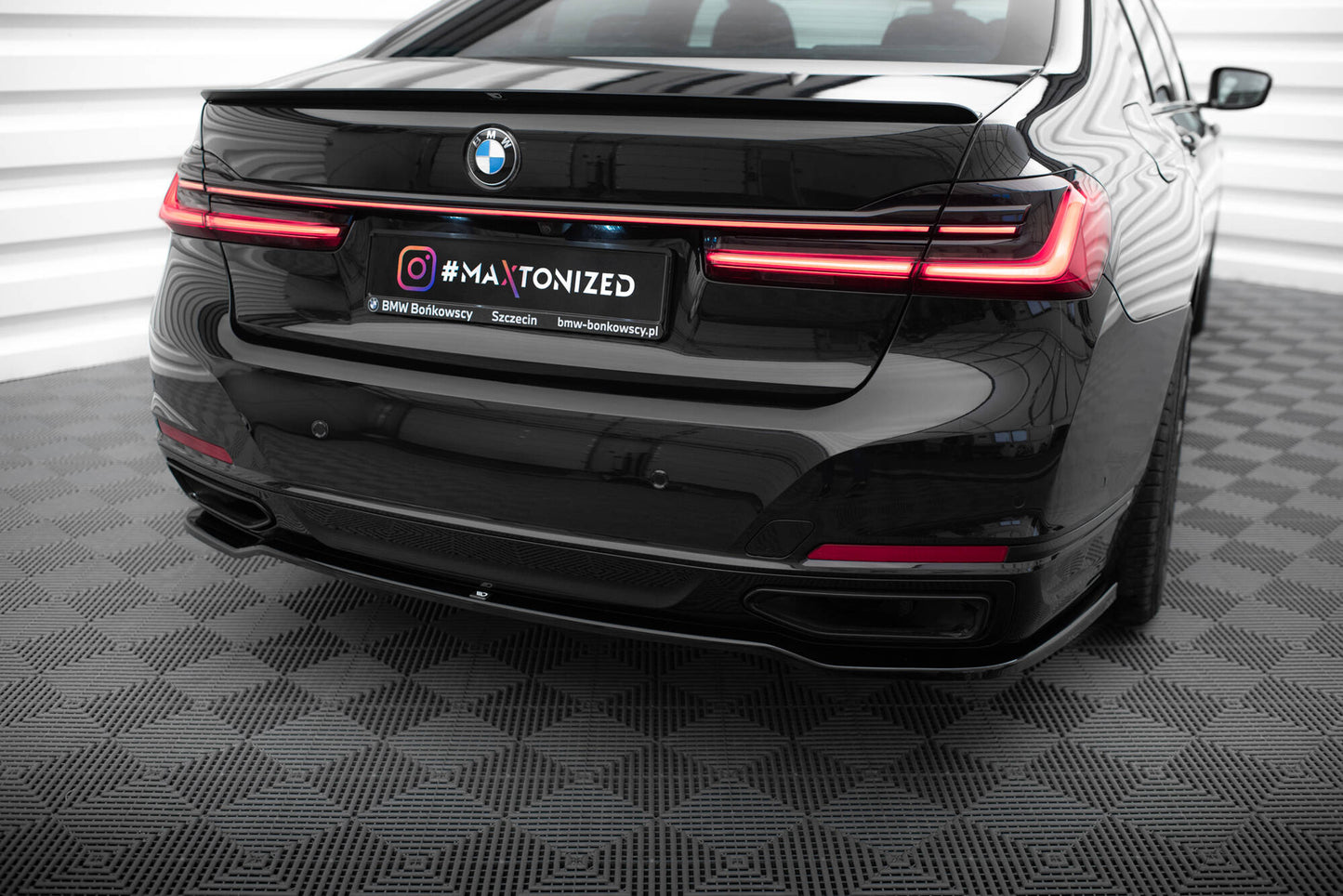 Rear splitter bmw 7 g11 / g12 facelift