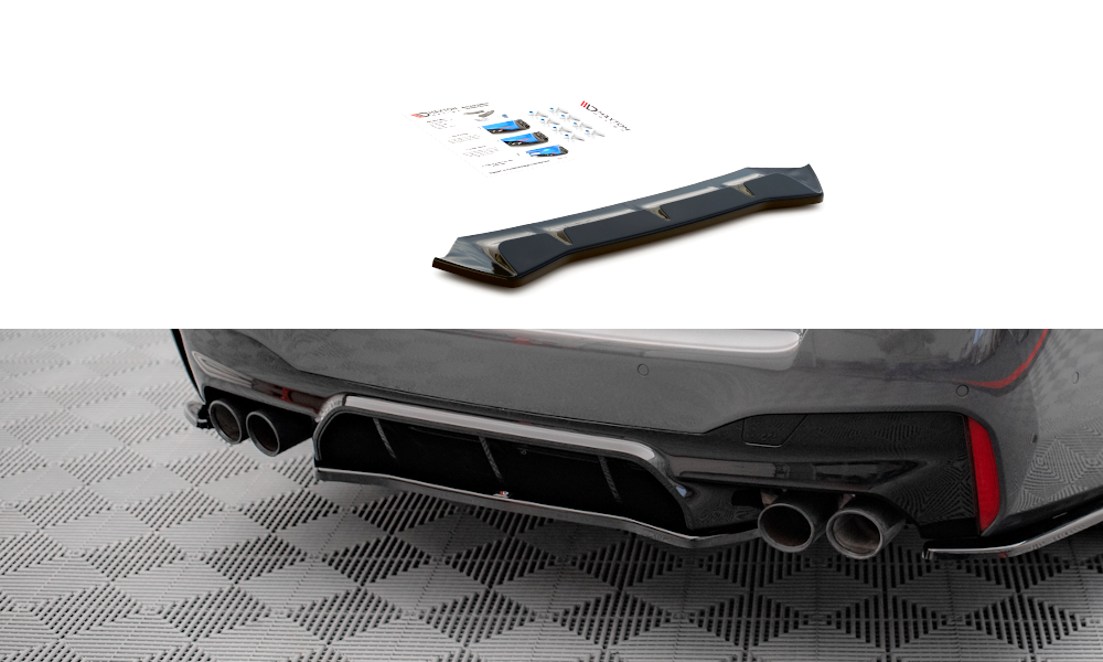 Rear splitter bmw m5 f90
