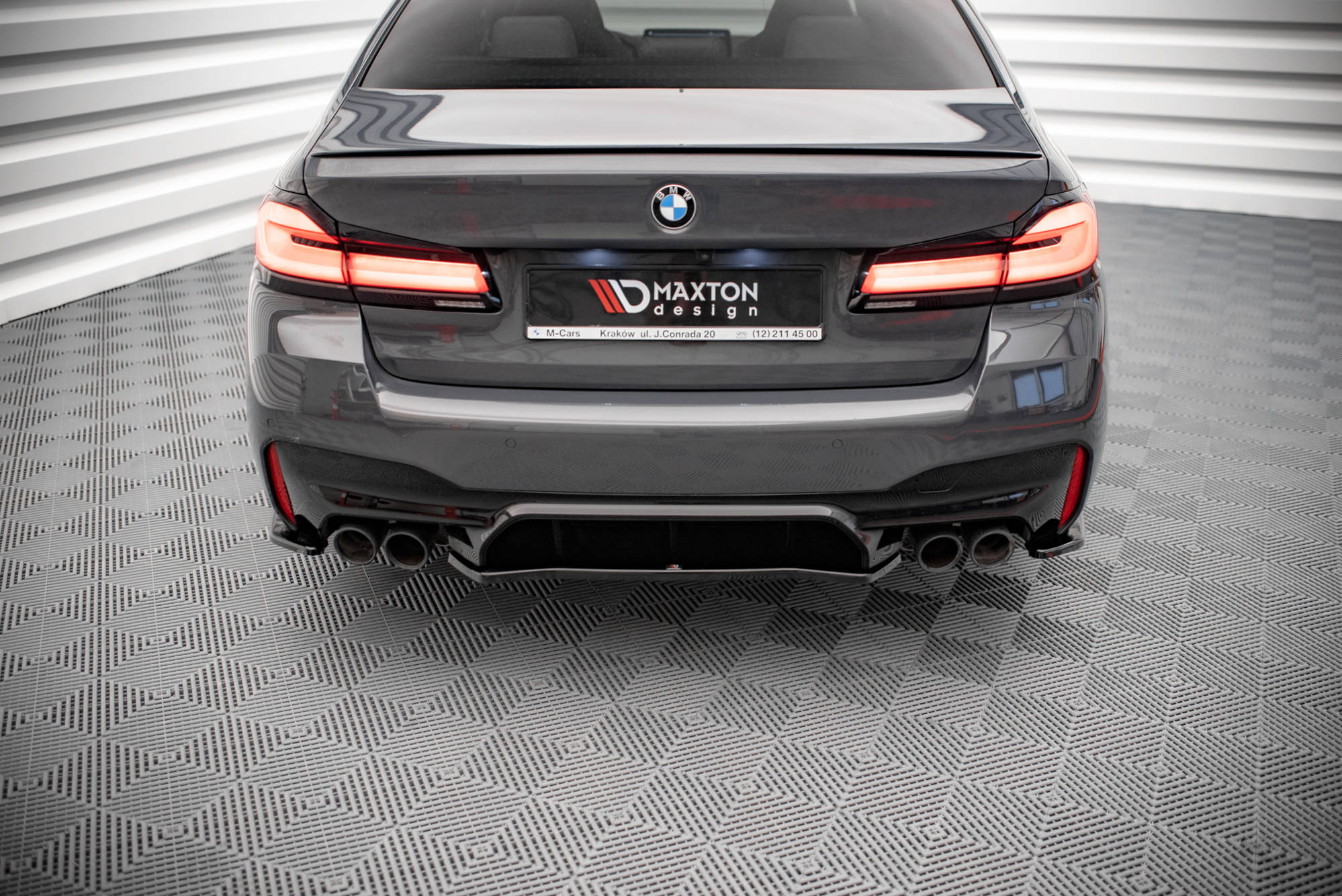 Rear splitter bmw m5 f90