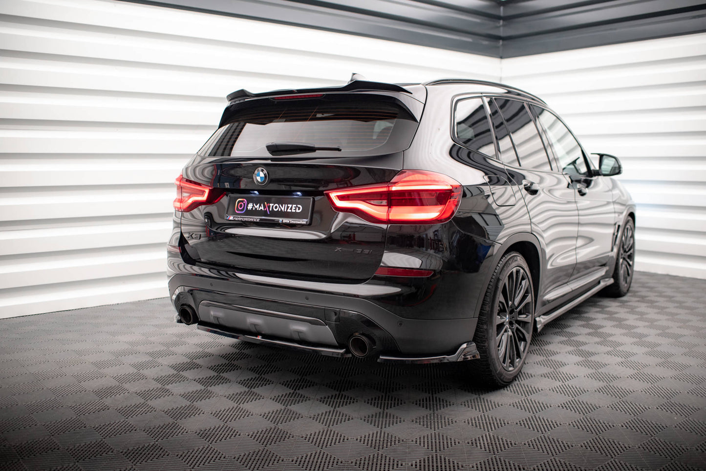 Rear splitter bmw x3 g01
