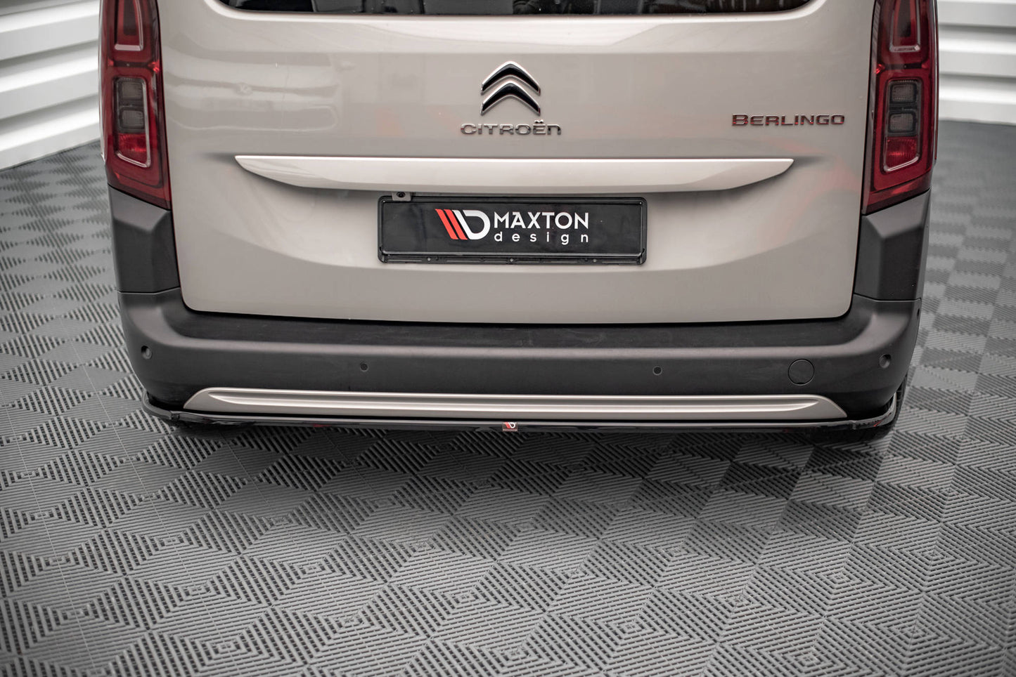 Rear splitter citroen berlingo mk3