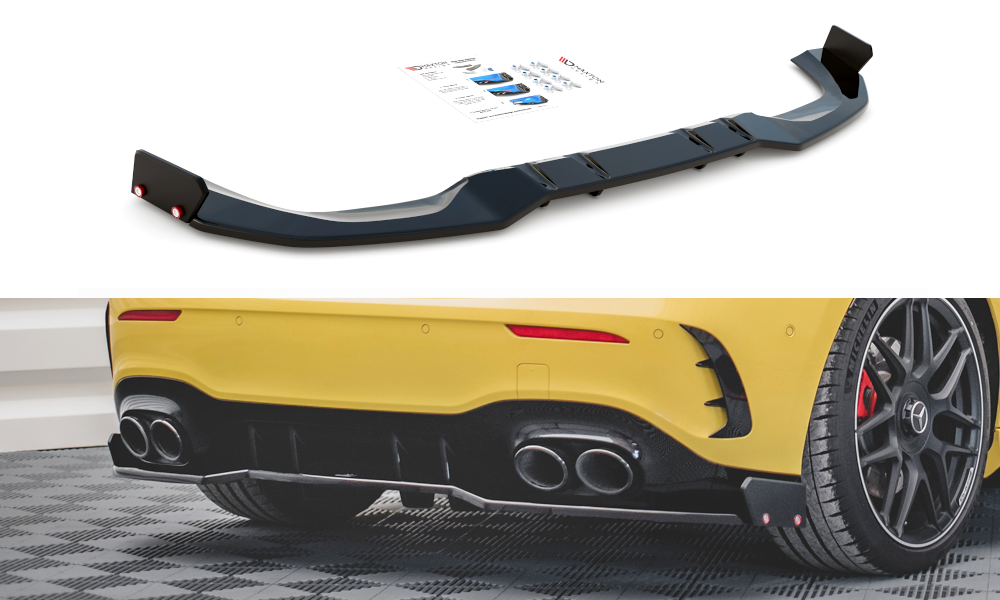 Bagerste opdelinger + klapper til Mercedes-AMG A 45 S Aero Pack W177