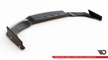 Rear splitter + flaps for nissan gtr r35 facelift