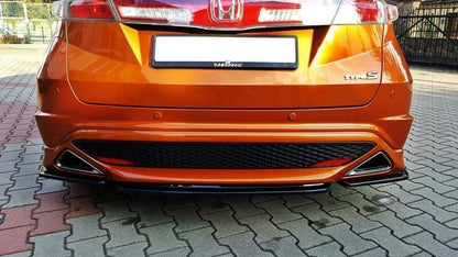 Rear splitter honda civic viii type s/r (without vertical bars)