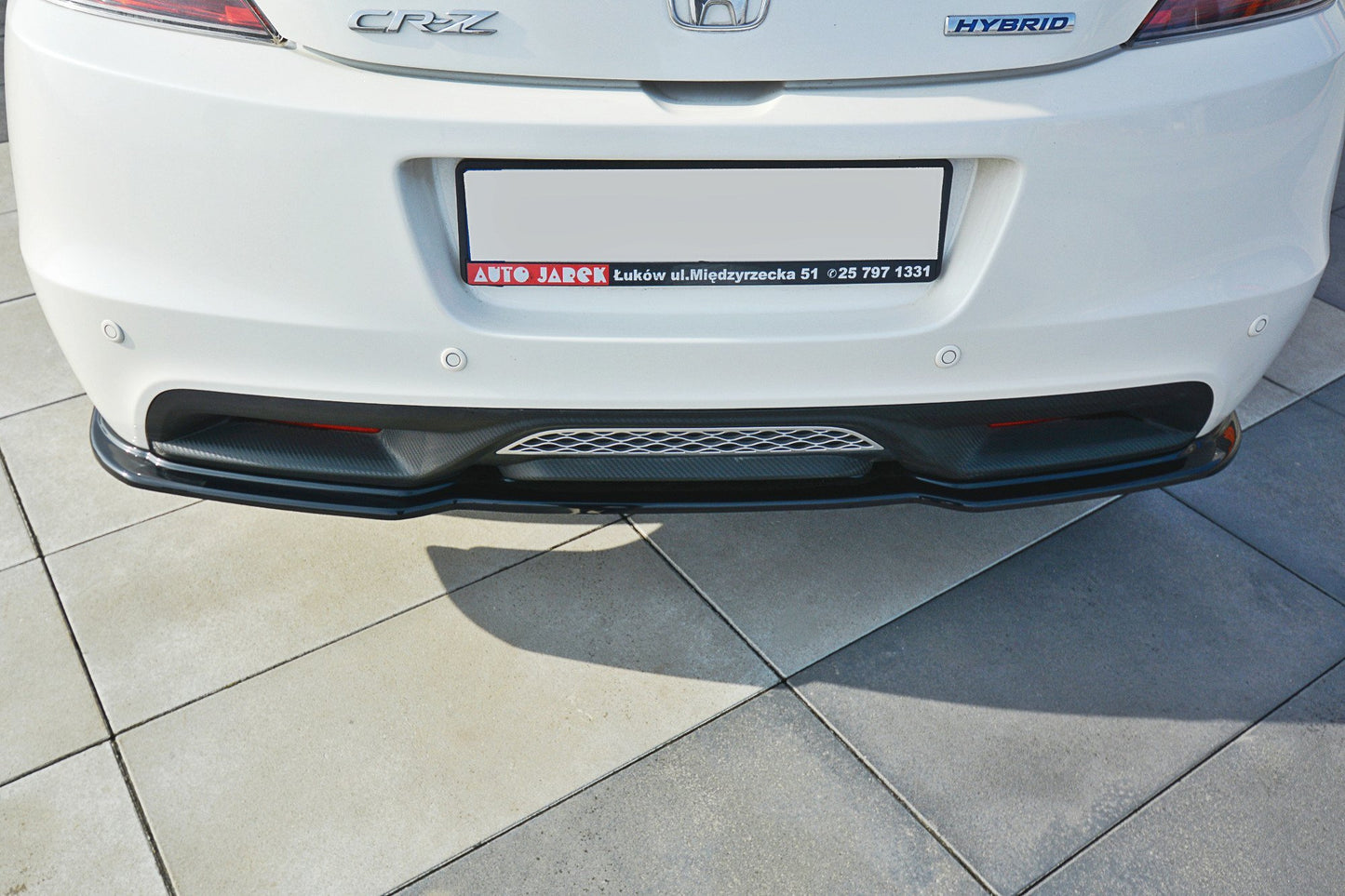 Rear splitter honda cr-z
