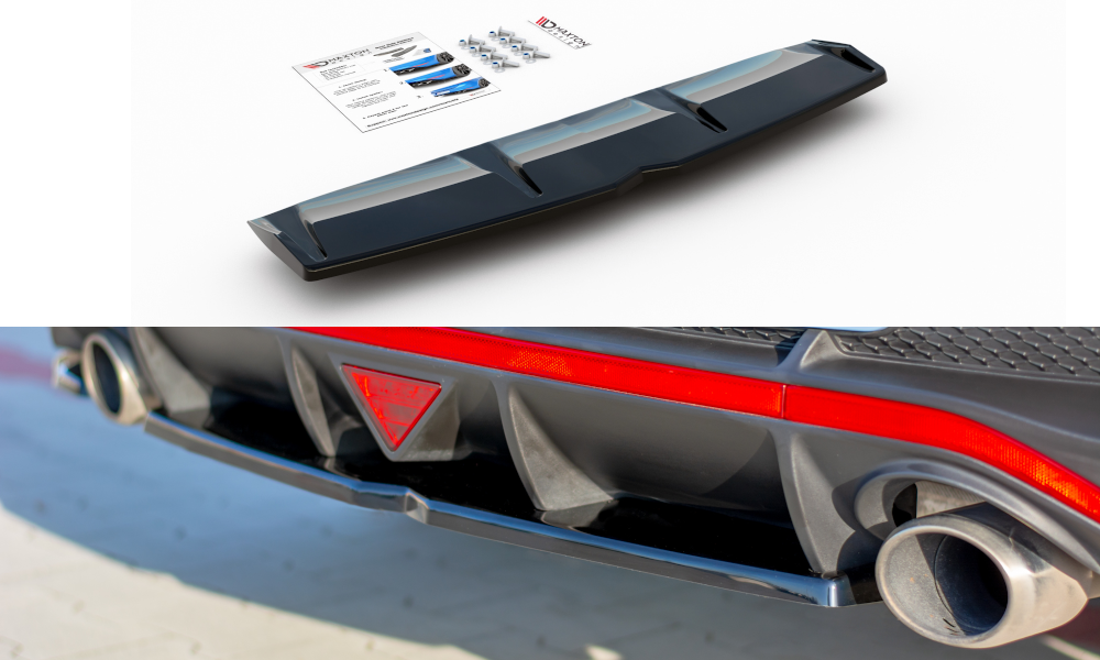 Bageste splitter hyundai i30 n mk3 fastback