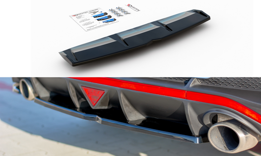 Rear splitter hyundai i30 n mk3 fastback